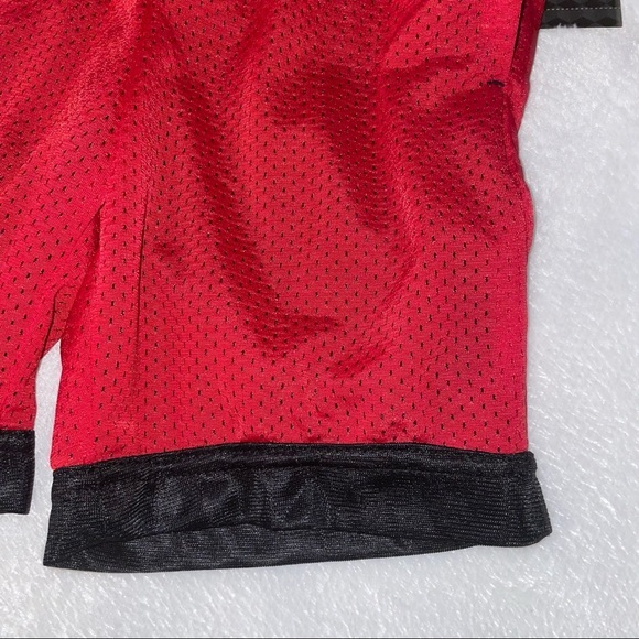 Athletic Works mesh shorts Boys activewear Red Black Basketball small 6/7* - Picture 7 of 8